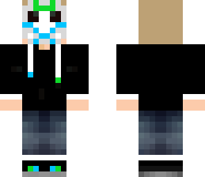 blue and green