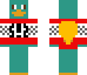 perry the platypus with sweater