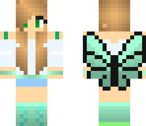 green fairy girl