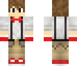 Bow Tie Boy Minecraft Skin