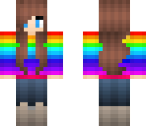 rainbow girl