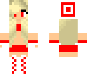 red girl biker