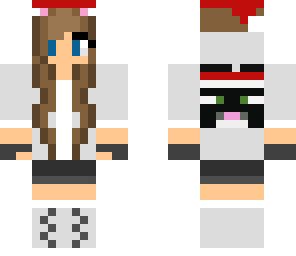 grey kitty lover santa girl