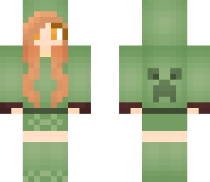 -edited- creeper girl