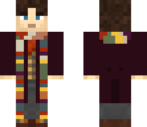 4th doctor - brown coat
