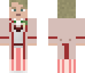 5th doctor - green shirt