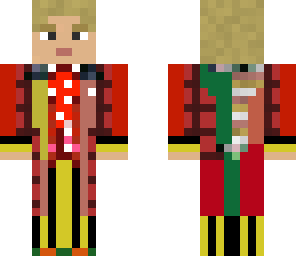 6th doctor - red