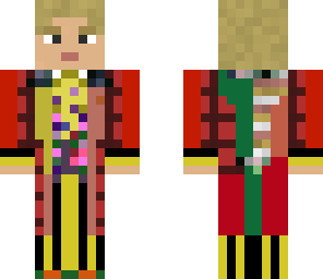 6th doctor - yellow