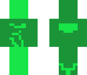 greenish man
