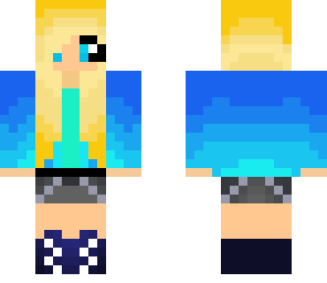 totes me blue hottie girl