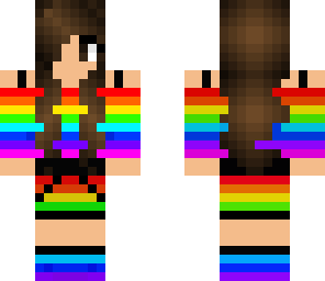 rainbow girl