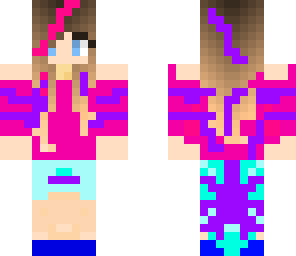 pretty color girl