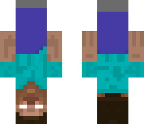 herobrine upside down