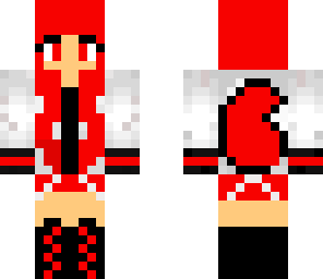 flaming girl