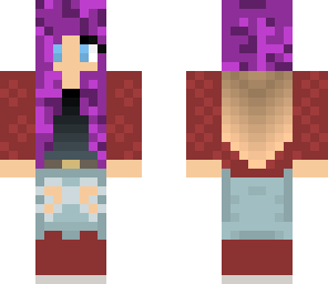 purple hair preach