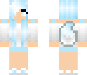 ice girl with tail