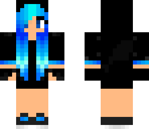 blue girl