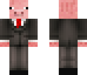 pig in suit