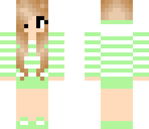cute light green girl