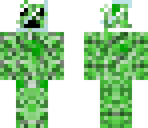 creeper in glass head