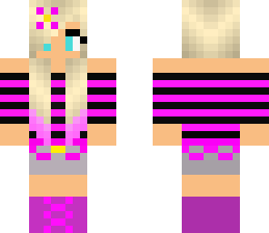 pink party girl