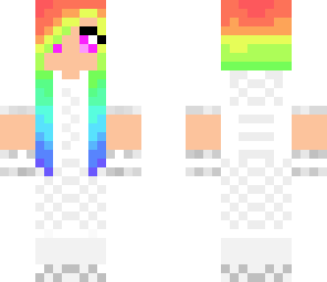 shiro lolita rainbow endergirl