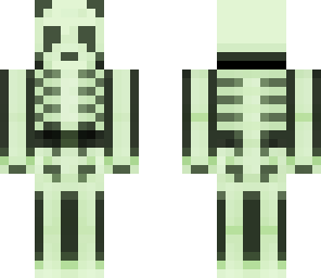 skeleton ghost panda