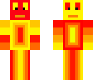 fire colour skin