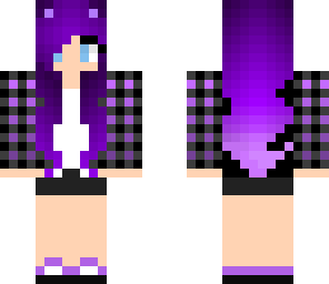 purple girl