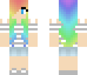 rainbow girl