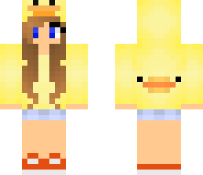 cute duck girl