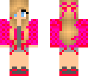 cute pink skin
