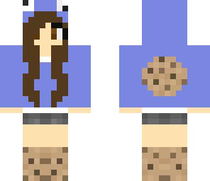 angie as cookie monster