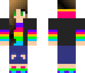 neon girl entry