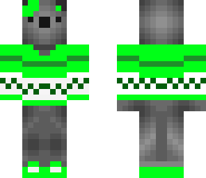 green jumper girl koala