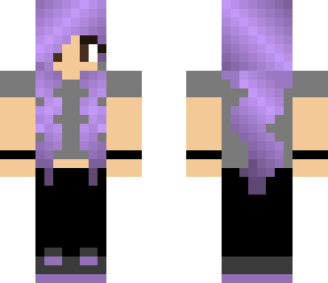purple punk girl