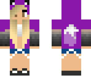 purple fox girl