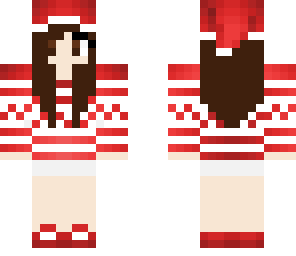 christmas brunette
