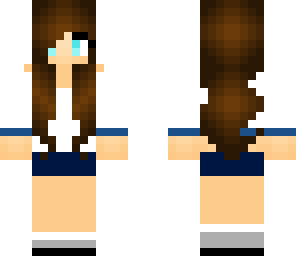 modern cute girl
