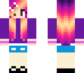 chica multicolor