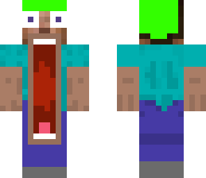 green demented widemouthed helmet steve