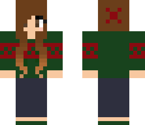 matching skin for girl christmas 1
