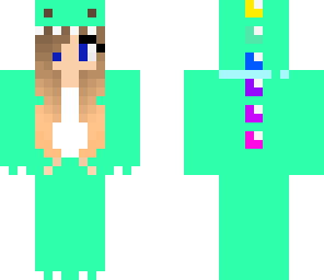teal dino