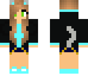 light cyan kitty gurl