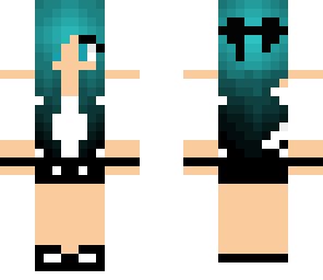 cyan girl
