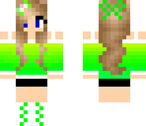 green girl