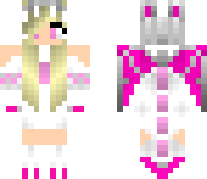 pink enderdragon girl