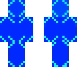 cool blue man