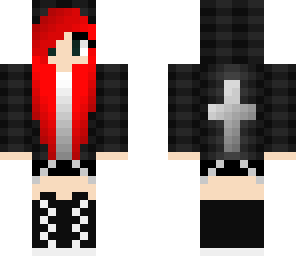 red cross girl
