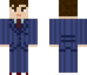 10th doctor - blue suit